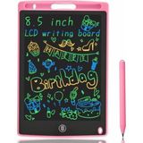 Yeşil Writing Tablet LCD 8.5 Inç Dijital Kalemli Yazma ve Çizim Yazı Tahtası Pembe