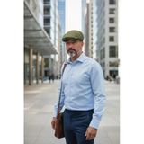 Yeşil Yazlık London Kasket Şapka İtlyan Kalıp Kasket
