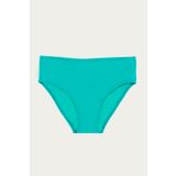 Yeşil Yüksek Bel Tek Alt Bikini