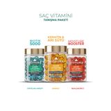 yeşilmarka Canlandırıcı, Onarıcı ve Dökülme Karşıtı Saç Vitamini Bakım Seti (90 Kapsül)