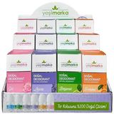 Yeşilmarka Doğal Deodorant 50 ml - 12'li Stant