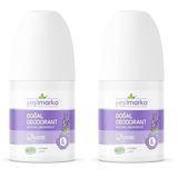 Yeşilmarka Doğal Deodorant- Lavanta -Vegan -Organik İçerikli -Çocuk ve Yetişkin İçin İdeal- Aluminyum- Paraben- Parfüm İçermez (2 paketi)