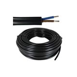 Yeşim 2x1.5 mm Ttr Kablo Cca 100 m Siyah Tam Kesit Kablo