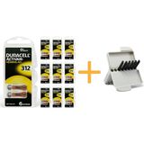 YesMed Duracell Activair 312 Numara Işitme Cihazı Pili (10 Paket x 6 Adet = 60 Adet Pil) + Hediye Işitme Cihazı Filtresi