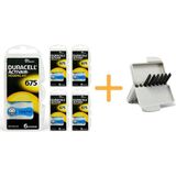 YesMed Duracell Activair 675 Numara Işitme Cihazı Pili (5 Paket x 6 Adet = 30 Adet Pil) + Hediye Işitme Cihazı Filtresi