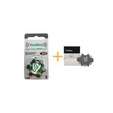 YesMed Extra Power 312 Numara İşitme Cihazı Pili (1 Paket = 6 Adet Pil) + HEDİYE ProWax Filtre