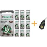 YesMed Extra Power 312 Numara İşitme Cihazı Pili (10 Paket x 6 Adet = 60 Adet Pil) + HEDİYE İşitme Cihazı Pil Ölçer 1 Adet