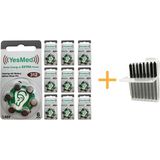 Yesmed Extra Power 312 Numara Işitme Cihazı Pili (10 Paket x 6 Adet = 60 Adet Pil + Işitme Cihazı Filtresi Şeffaf Paket