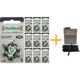 Yesmed Extra Power 312 Numara Işitme Cihazı Pili 10 Paket x 6 Adet 60 Adet Pil + Yesmed Waxstop Filtre