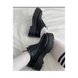 yesmoda Ayakkabı Siyah Mary Jane Lolita Oxford Harajuku Tarz Gothicstyle