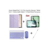 Yesnıce Honor MagicPad 2 12.3 İnç Uyumlu Standlı Kılıf Ve Dokunmatik Kalem Ve Klavye ve Mouse