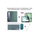Yesnıce Samsung Galaxy S10 Lite 10.9 İnç Uyumlu Standlı Kılıf Ve Dokunmatik Kalem Ve Klavye ve Mouse