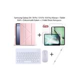 Yesnıce Samsung Galaxy S9/S9 Fe/S10 Fe Uyumlu Standlı Kılıf Ve Dokunmatik Kalem Ve Klavye ve Mouse
