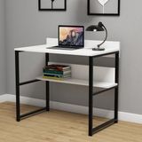 Yesst Momento 90 cm Çalışma Masası - Y: 75 cm D: 55 cm G: 90 cm - Beyaz