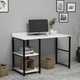 Yesst Stil 120 cm Çalışma Masası - Y: 75 cm D: 55 cm G: 90 cm - Beyaz