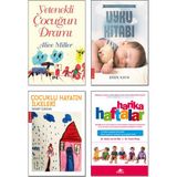 Yetenekli Çocuğun Dramı - Alice Miller - Uyku Kitabı - Eren Kaya - Çocuklu Hayatın İlkeleri - Demet Ilıkkan - Harika Haftalar - Hetty Van De Rijt - 4’lü Çocuk Eğitimi Kitap Seti