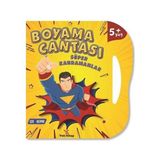 Yeti Kitap Boyama Çantası - Süper Kahramanlar + Senin Seçimin Boyama Kitabı + Şekiller: Yırtılmaz Sayfalar + 6 Kitap Set