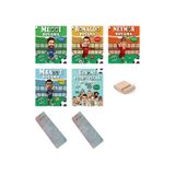 Yeti Kitap Efsane Futbolcular Boyama Kitabı Stickerlı-Maskeli - (Messi Ronaldo Neymar Mbappe)+ Telefon Standı