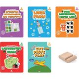 yeti kitap English Activity Books For Children 2-5 Ages -İngilizce Etkinlik Kitabı 5li +Tablet Standı+Okuma Ayr