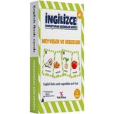 Yeti Kitap Ingilizce Kartlar (Meyveler-Sebzeler)