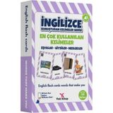 Yeti Kitap İngilizce Kelime Kartları Eşyalar-Giysiler-Meslekler 1. Sınıf Eğitici Set