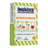 Yeti Kitap Ingilzce Kelime Kartları Meyveler Ve Sebzeler