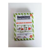 yeti kitap Ingilzce Kelime Kartlarımı Meyveler Ve Sebzeler