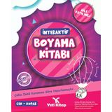 Yeti Kitap İnteraktif Boyama Kitabı 2 Feyyaz Ulaş 0 - 2 Yaş İçin 32 Sayfa Ciltsiz Türkçe