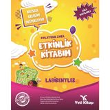 Yeti Kitap Kolaydan Zora Labirentler Kitabı Feyyaz Ulaş 3 - 5 Yaş Eğitici Kitap