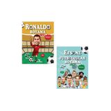 yeti kitap Maskeli Futbolcu Boyama Kitabı 2 Adet Set Ronaldo & Efsane Futbolcular