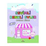 Yeti Kitap Sevimli Renkli Evler Boyama Kitabı... +4 Çocuk Kitabı