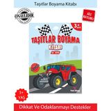 Yeti Kitap Taşıtlar Boyama Kitabı - Feyyaz Ulaş 3 - 5 Yaş için Eğlenceli Aktivite
