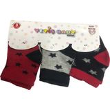 Yetiş Hediyelik 3 Lü Karton Set Bebek Çorabı - Çok Renkli - 0 - 1 Yaş