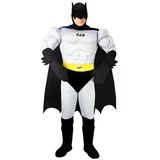 Yetişkin Batman Kostümü Kaslı