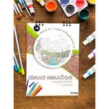 Yetişkin Boyama Kitabı, Doğa Temalı Mandala Çizimler İle Rahatlatır