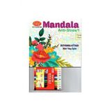 Yetişkin Boyama Kitabı Mandala Set Ant-İ Stres