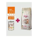 Yetişkin Kedi Maması Seti (2 Kg Tavuklu Kuru + 6X400 Gr Tavuk & Hindi Konserve)