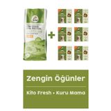Yetişkin Köpek Maması 15 KG + Tavuk Etli Köpek Kito Fresh X 6