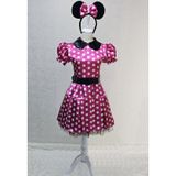 Yetişkin Minnie Mouse Kostümü Pembe