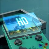 Yetişkinler Çocuklar Için X6 El Oyun Oyuncusu 2000MAH Mini Oyun Konsolu +1000 Oyun Fifa Mario Vb - Renkli