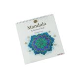 Yetişkinler İçin 36 Yaprak Karışık Desenli Mandala Boyama Kitabı Kalın Yapraklı 1 Adet