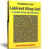 Yetişkinler İçin Labirent Kitap Seti (2 Fasikül Kitap) - Enine Boyuna Eğitim
