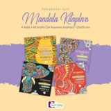 Yetişkinler Için Mandala Boyama Kitabı 4 Adet