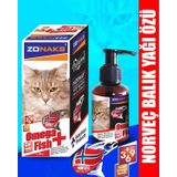 Yetkili Satıcı - Zonaks Norveç Kedi Balık Yağı Omega Fish 100 ml