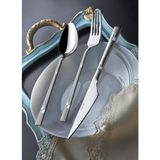 Yetkin Diva Tatlı Kaşık 6 Kişilik - Sade 304 /3mm - Metalik Gri