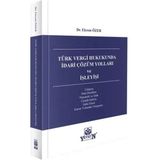 Yetkin Yayınları Türk Vergi Hukukunda Idari Çözüm Yolları ve Işleyişi