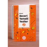 Yetsis Yayınları Ortaokul 6. Sınıf Beceri Temelli Testler 2. Kitabı - MEB Birebir Basım, renkli baskı helezon ciltli