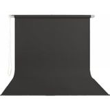 Yf Nice 270cm X 500cm Sonsuz Siyah Fon Perdesi Seti