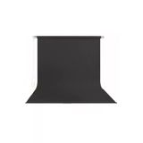 Yf Nice Stil Fon 130 cm X 200 cm Sonsuz Siyah Fon Perdesi Seti