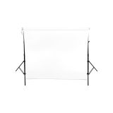 Yf Nice Stil Fon 160cm X 270cm Taşınabilir Beyaz Fon Perdesi Seti